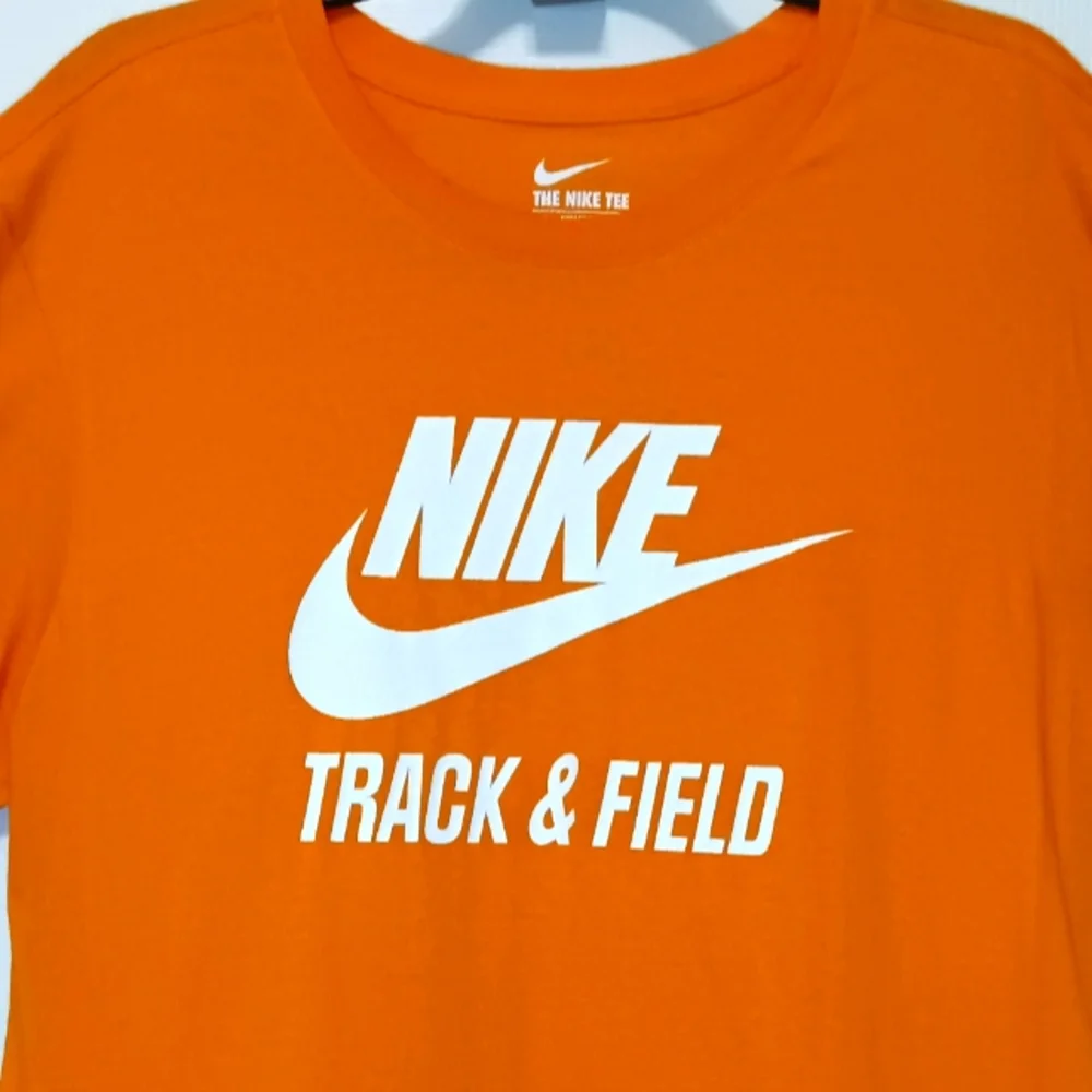 Nike Vibrant Orange Track & Field Tee - Picture 3 of 5